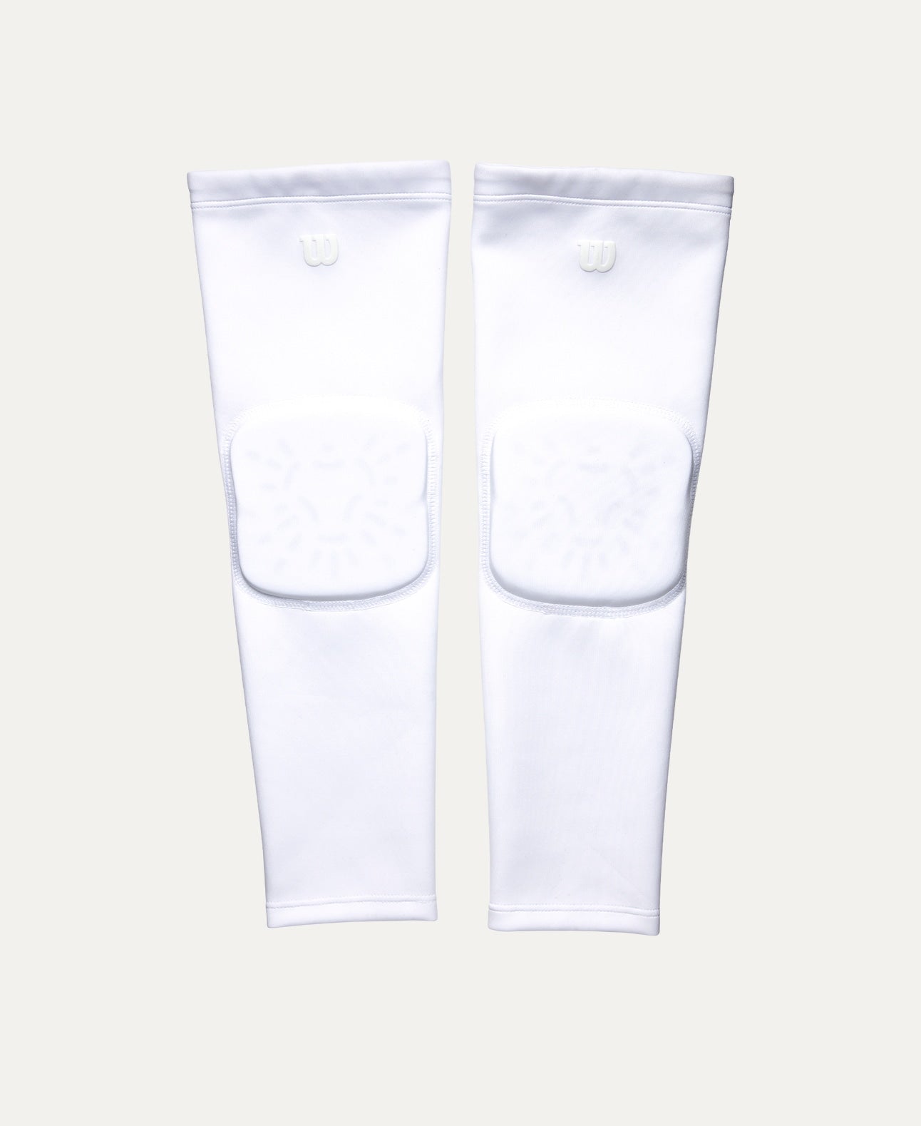 Helix Volleyball Arm Sleeves, White, Small/Medium