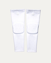 Helix Volleyball Arm Sleeves, White, Large/XL