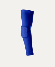 Helix Volleyball Arm Sleeves, Blue, Small/Medium