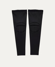 Helix Volleyball Knee Pad Leg Sleeves, Black, L/XL
