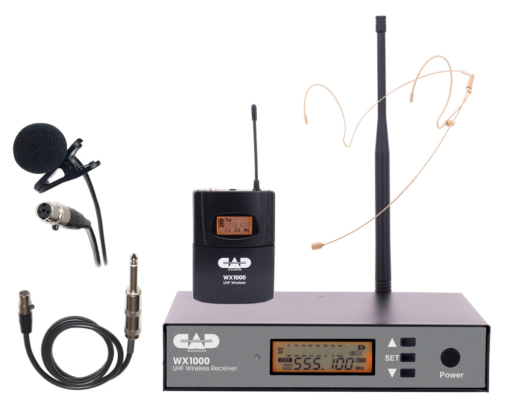 CAD WX100BP UHF Wireless Bodypack Microphone System