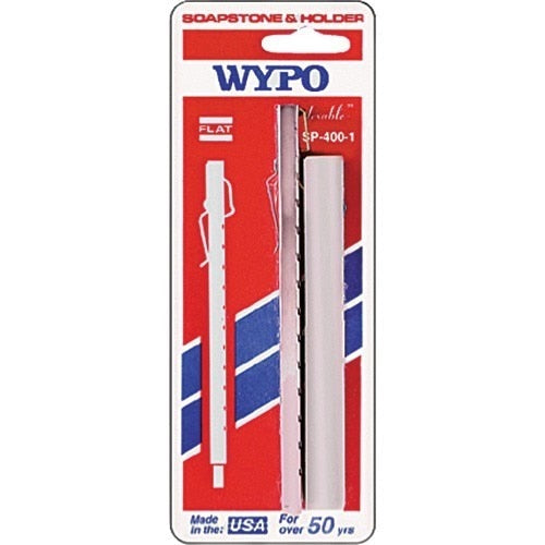 WYPO Soapstone Holder, Flat, 3/16” x 1/2” x 5” Soapstone, 6/PK