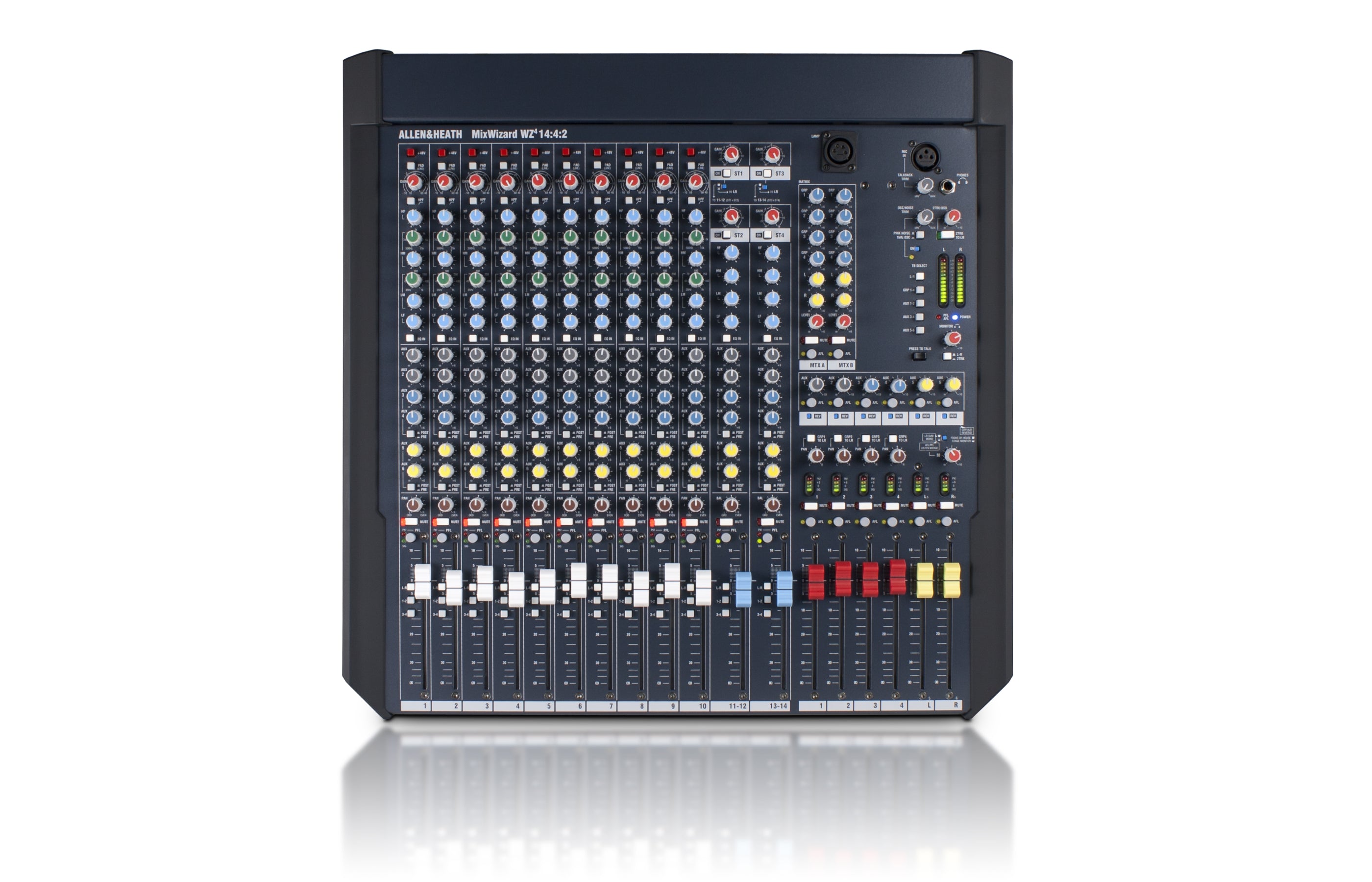 Allen and Heath WZ414:4:2 10 Channel Analog Mixer
