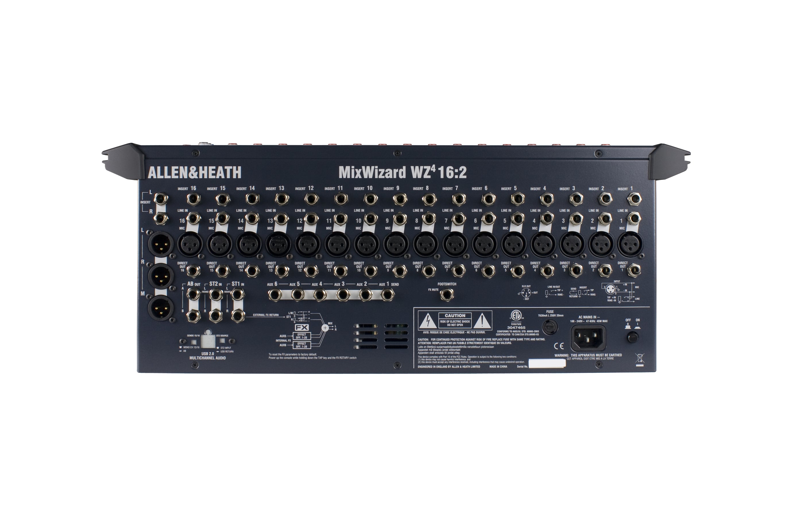 Allen and Heath WZ416:2 16 Channel Mixer