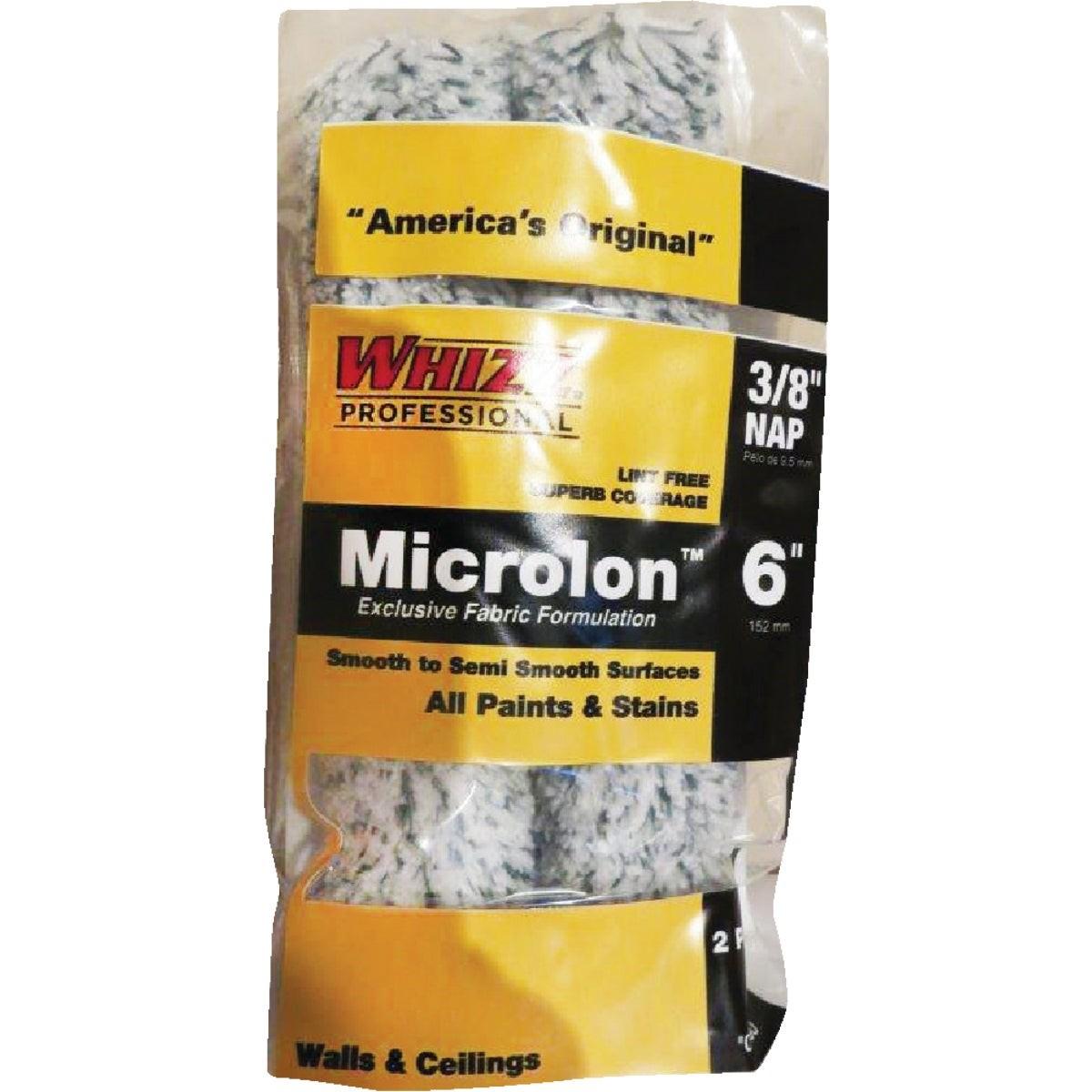 Whizz Microlon 6 In. x 3/8 In. Specialty Roller Cover (2-Pack)