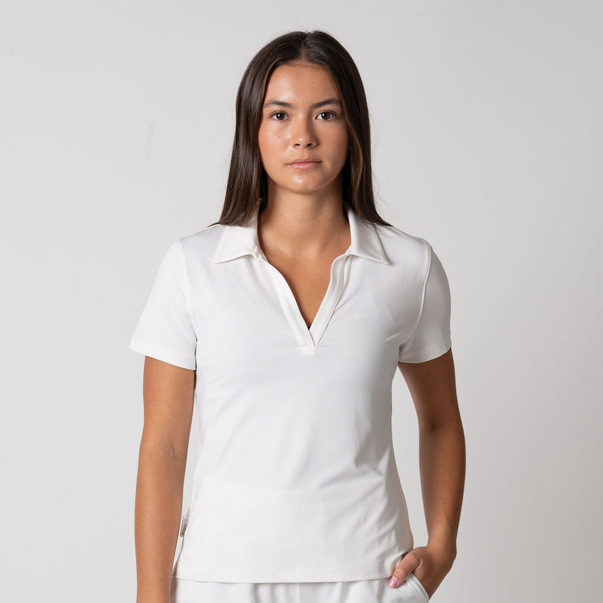 Women's Club Polo (White) - S
