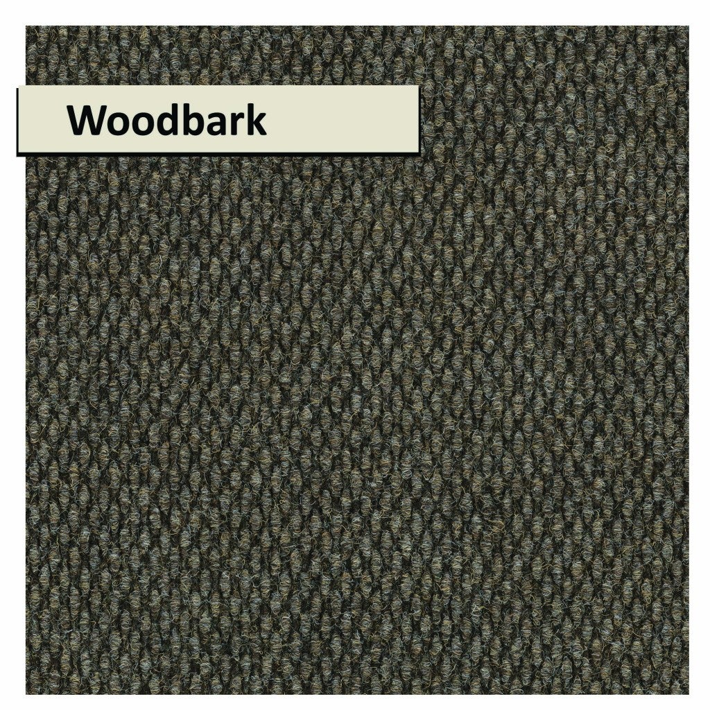 All Seasons Mountainside Outdoor Indoor Slip Resistant UV Tested Rug  - 4ft x 6ft - Rectangle - Woodbark Brown