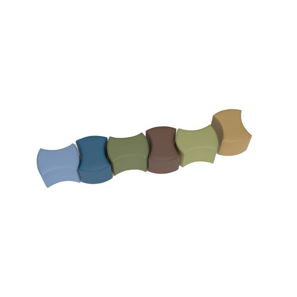 Bowtie Seating - Set of 6 - Woodland