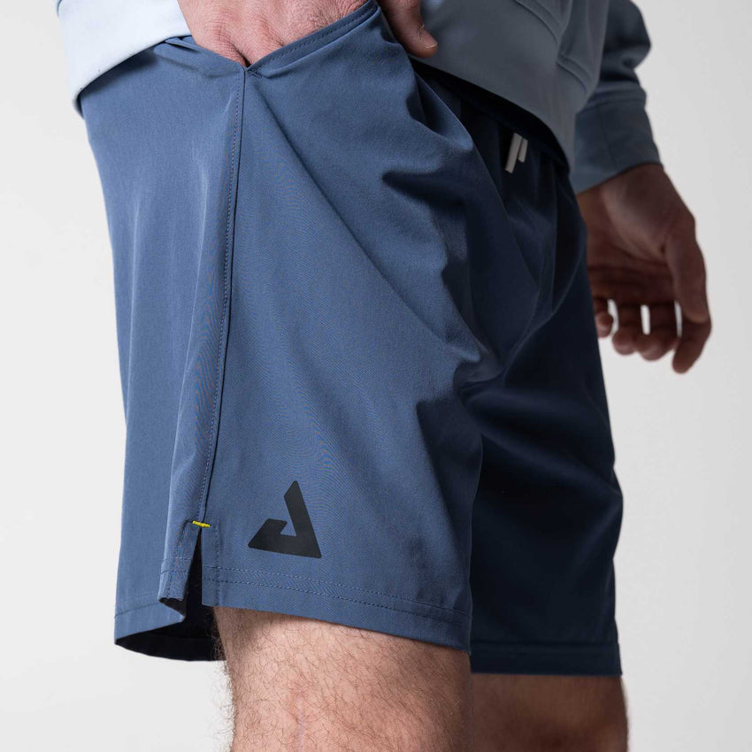 Men's Woven Shorts 7" (Slate Blue) - XS