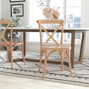 Advantage Driftwood X-Back Chair