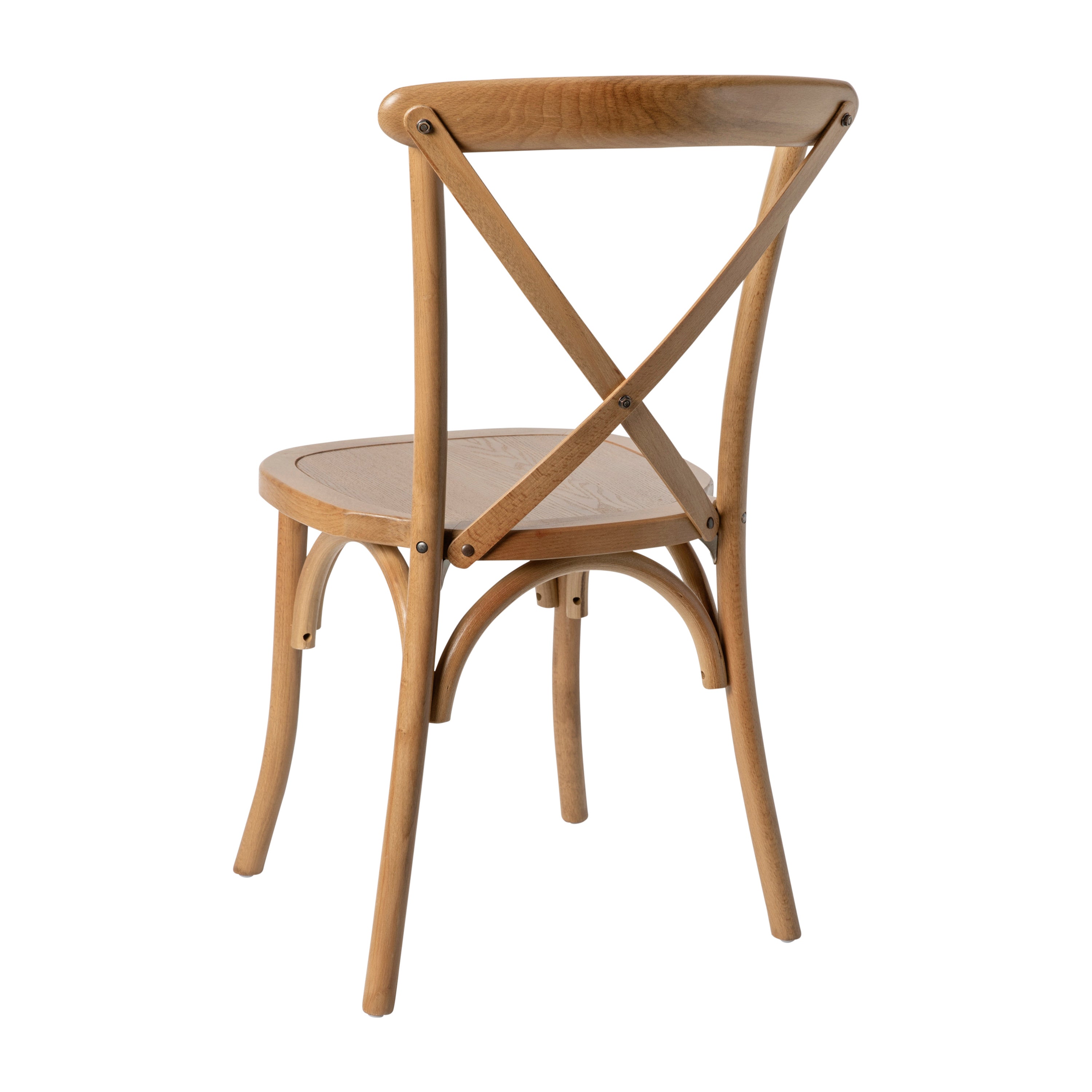 Advantage Light Brown X-Back Chair