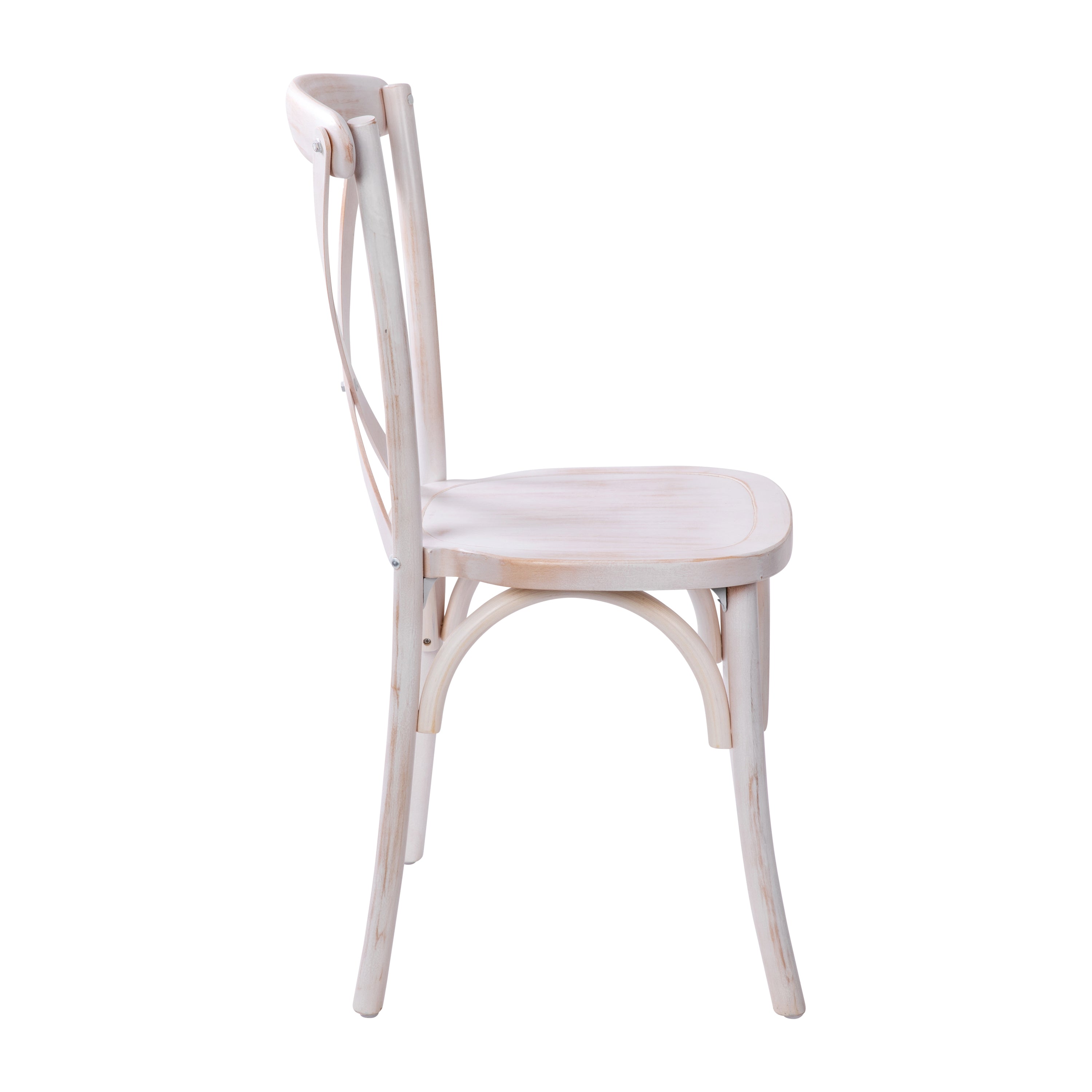 Advantage Lime Wash X-Back Chair