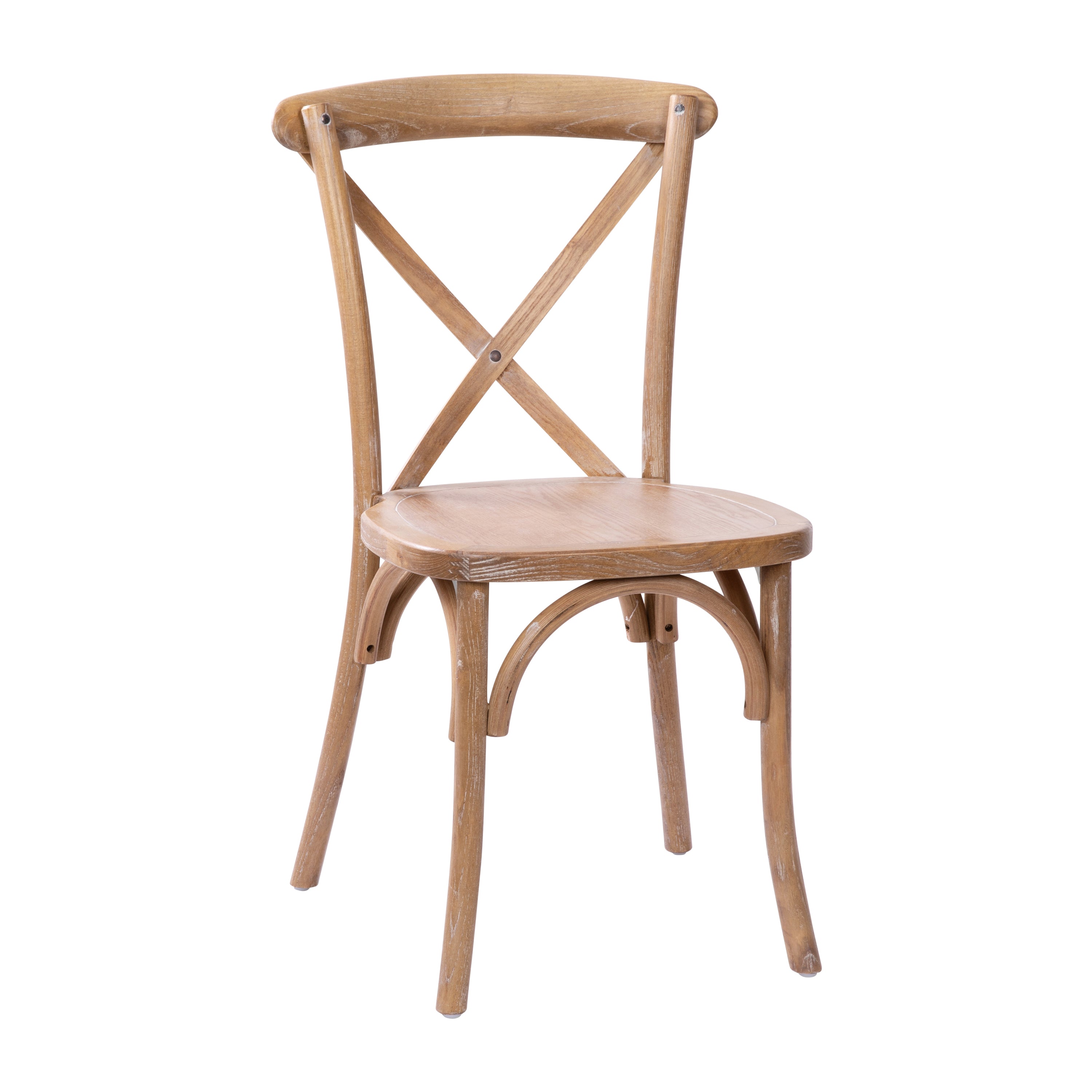 Advantage Medium With White Grain X-Back Chair