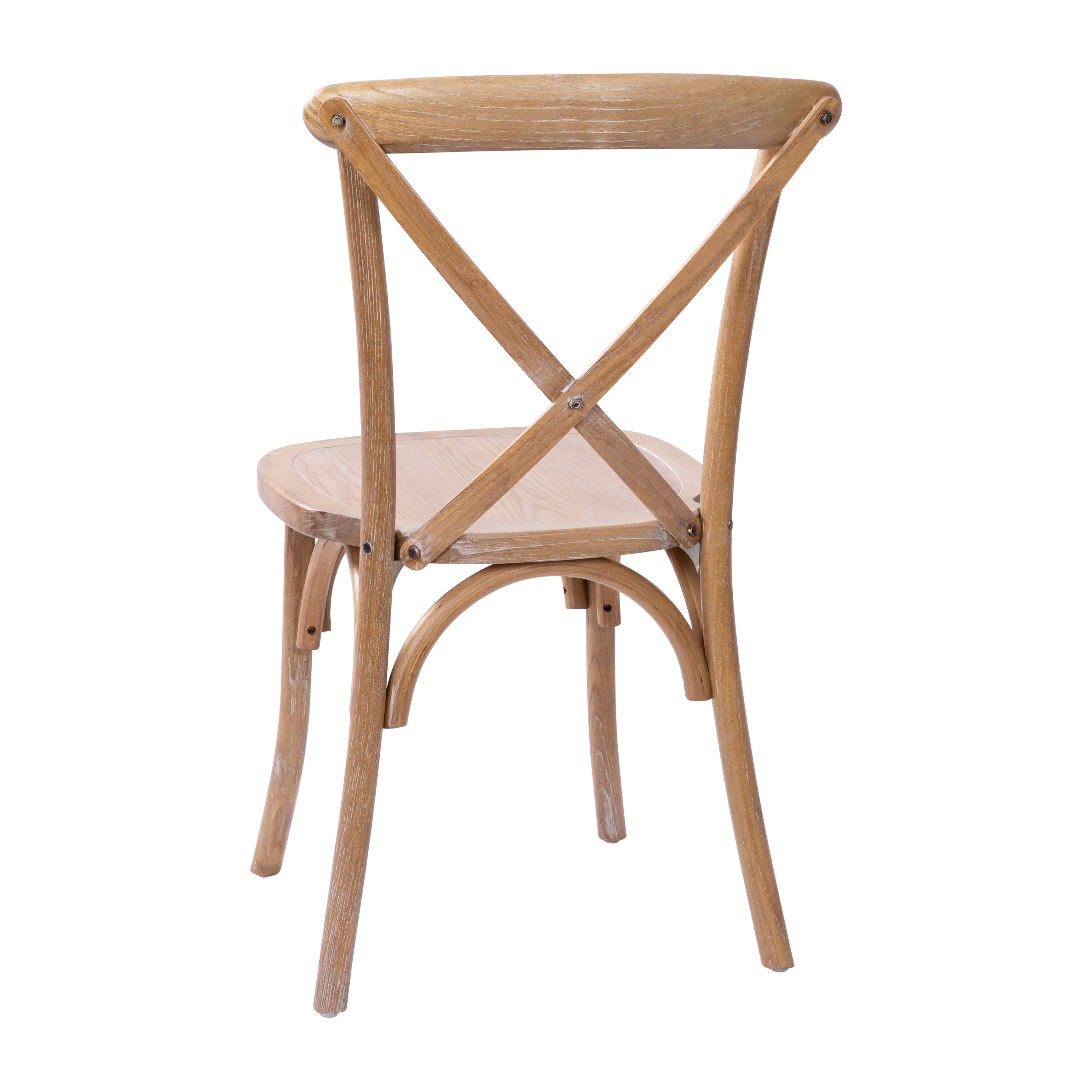 Advantage Medium With White Grain X-Back Chair