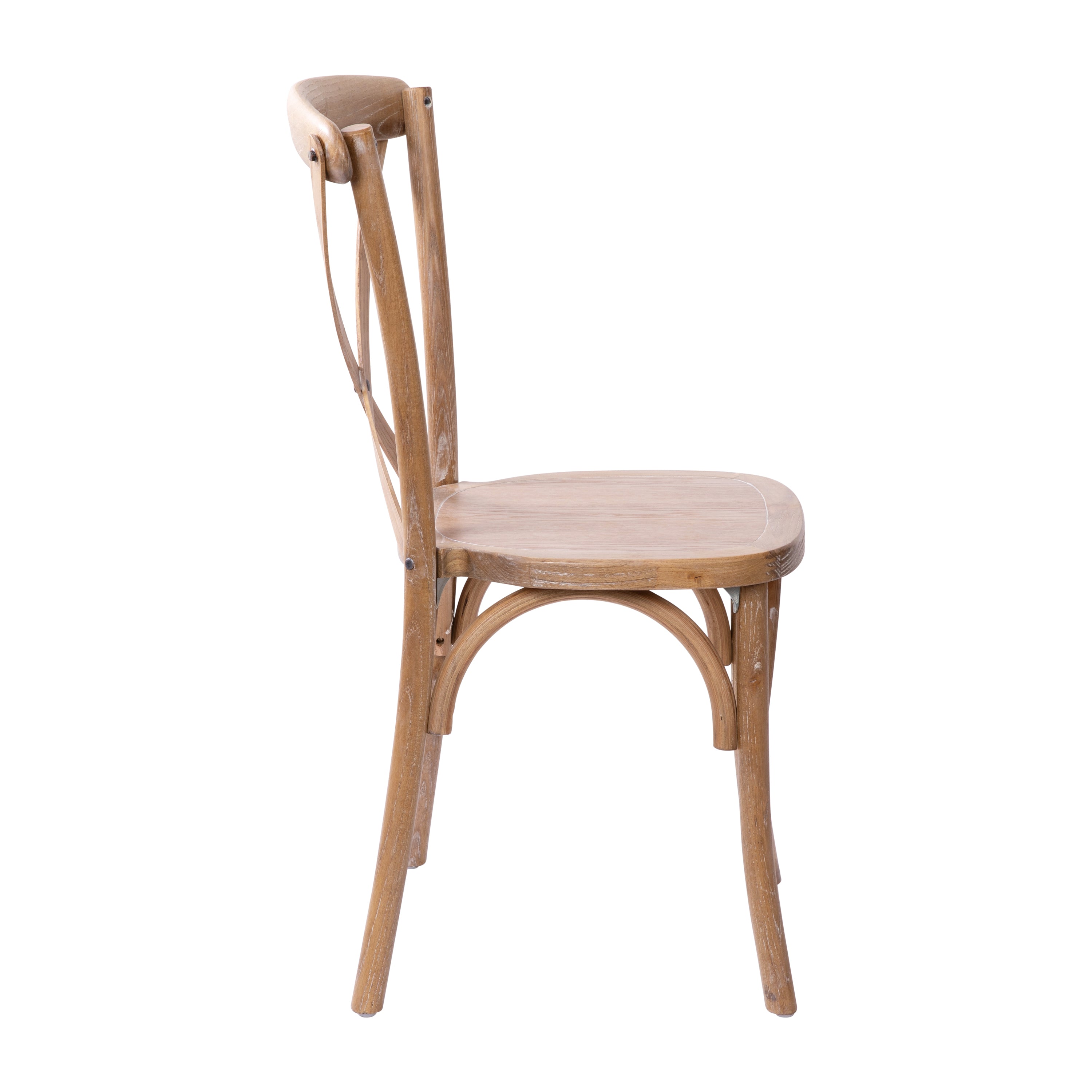 Advantage Medium With White Grain X-Back Chair