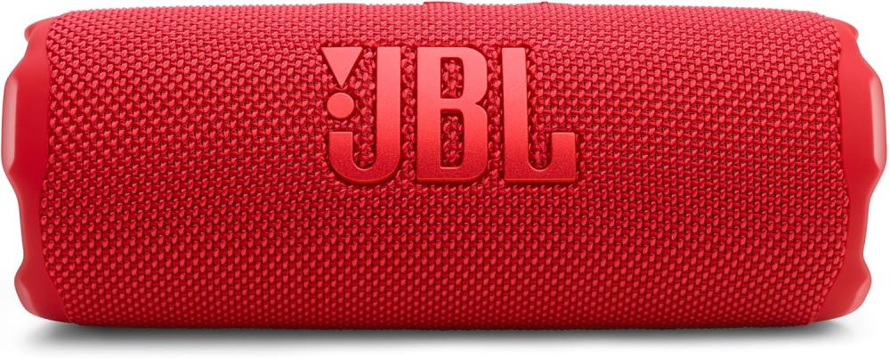 JBL JBL Flip 7 - Portable Waterproof and Drop-Proof Speaker, Bold Pro Sound with AI Sound Boost, 16Hrs of Playtime, and PushLock System with Interchangeable Accessories (Red)