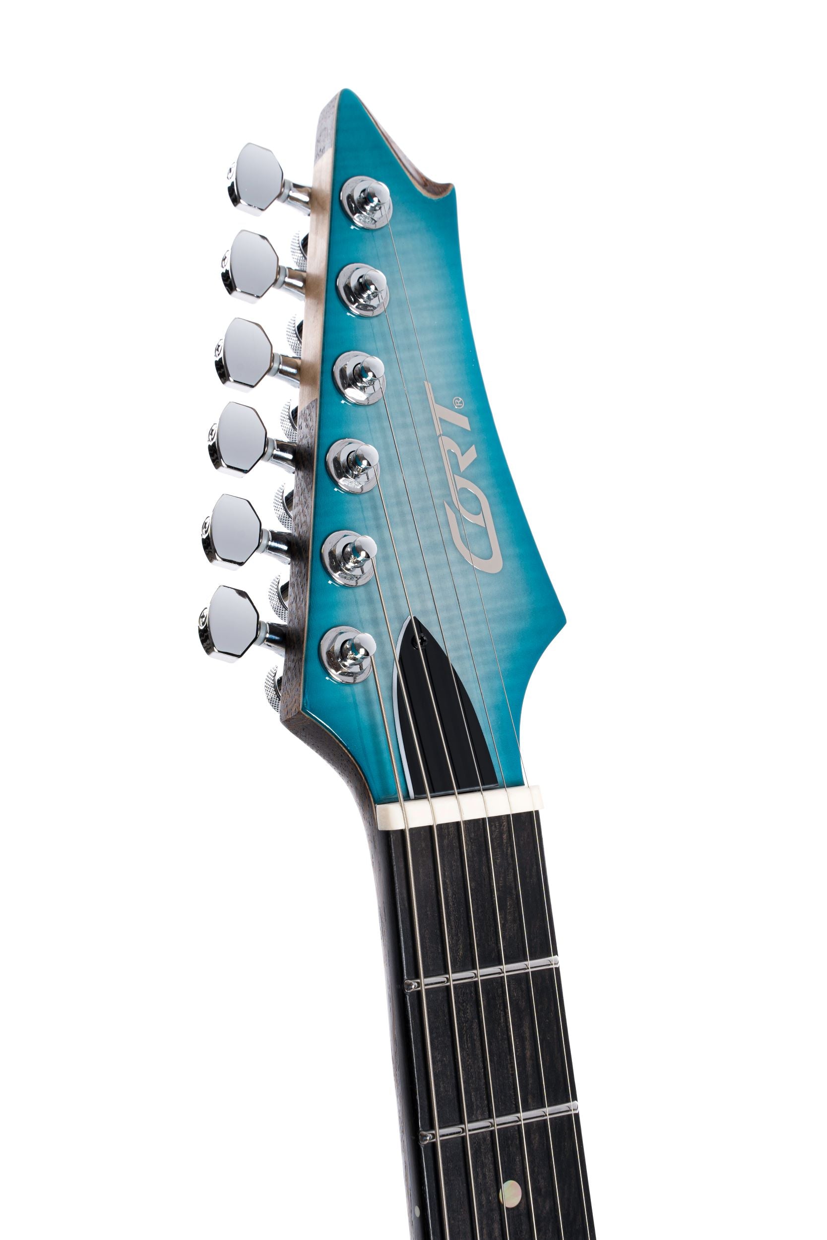 Cort X700DUALITYII-PIB X Series Duality II Double Cutaway Electric Guitar. Polar Ice Burst