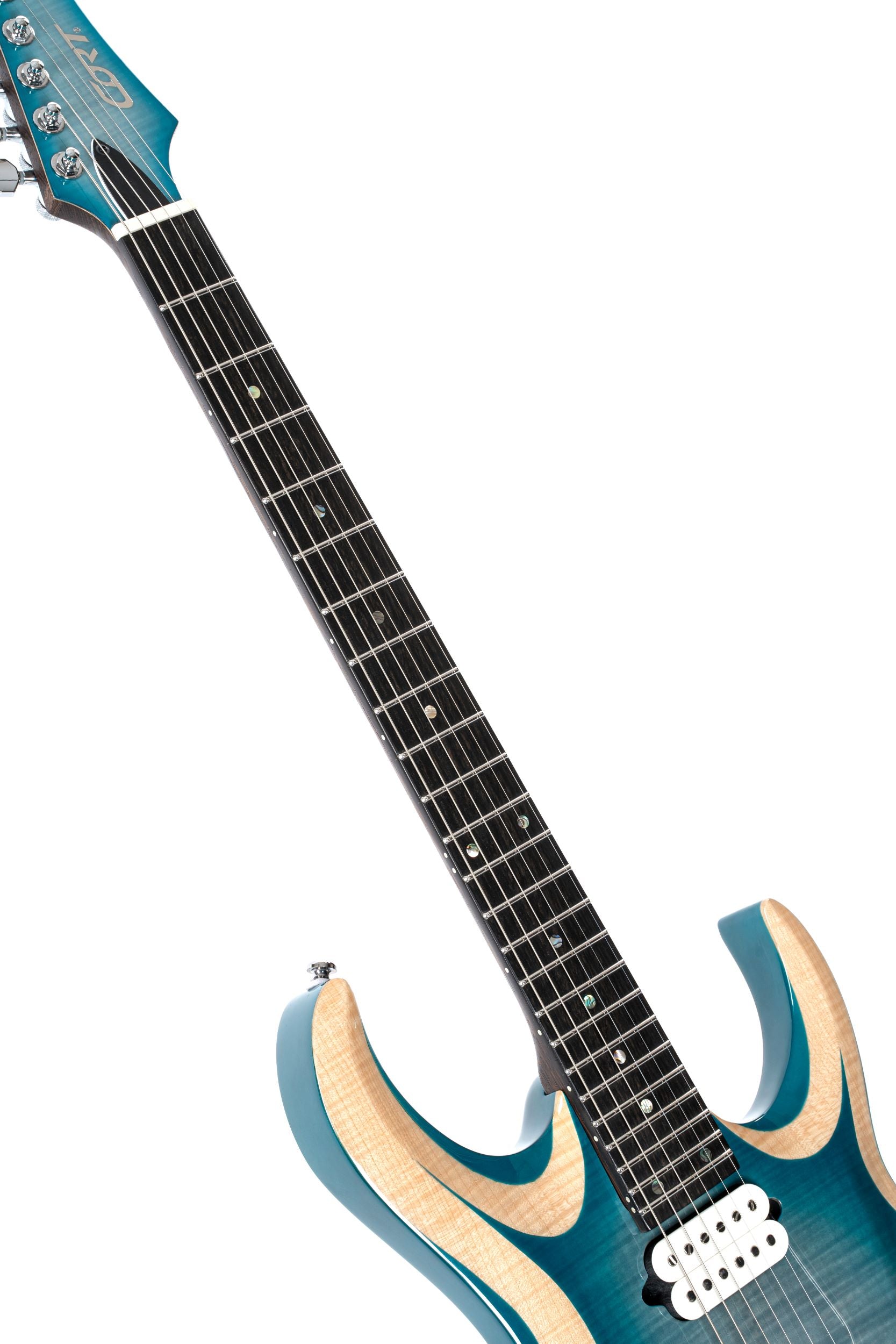Cort X700DUALITYII-PIB X Series Duality II Double Cutaway Electric Guitar. Polar Ice Burst