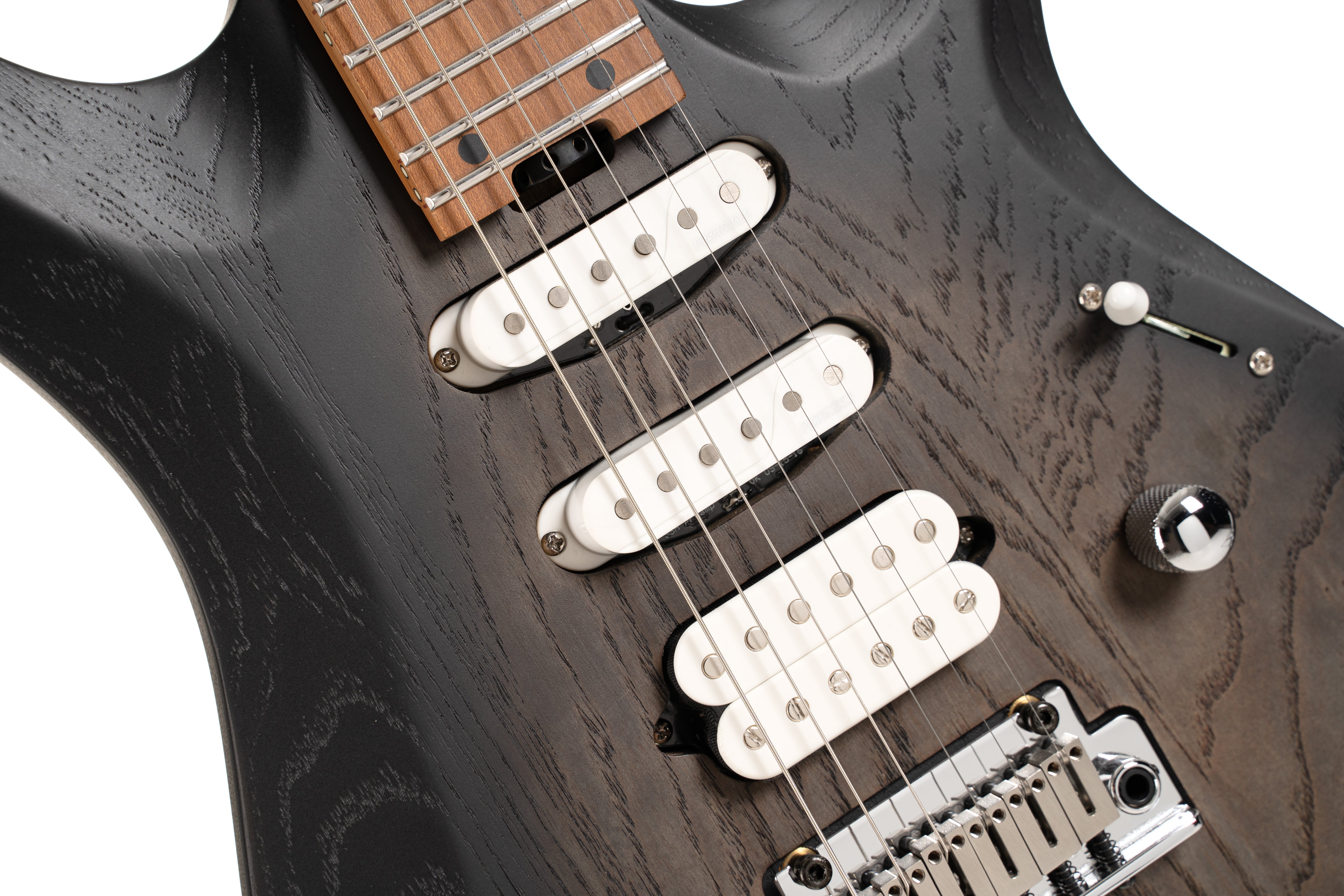 Cort X700OPBB X Series 700 Triality Electric Guitar. Open Pore Black Burst
