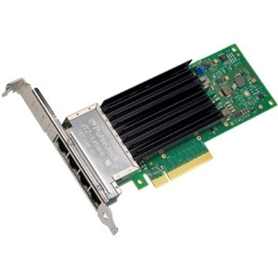 Intel - Quad Port Ethernet Network Adapter X710-T4L - Black