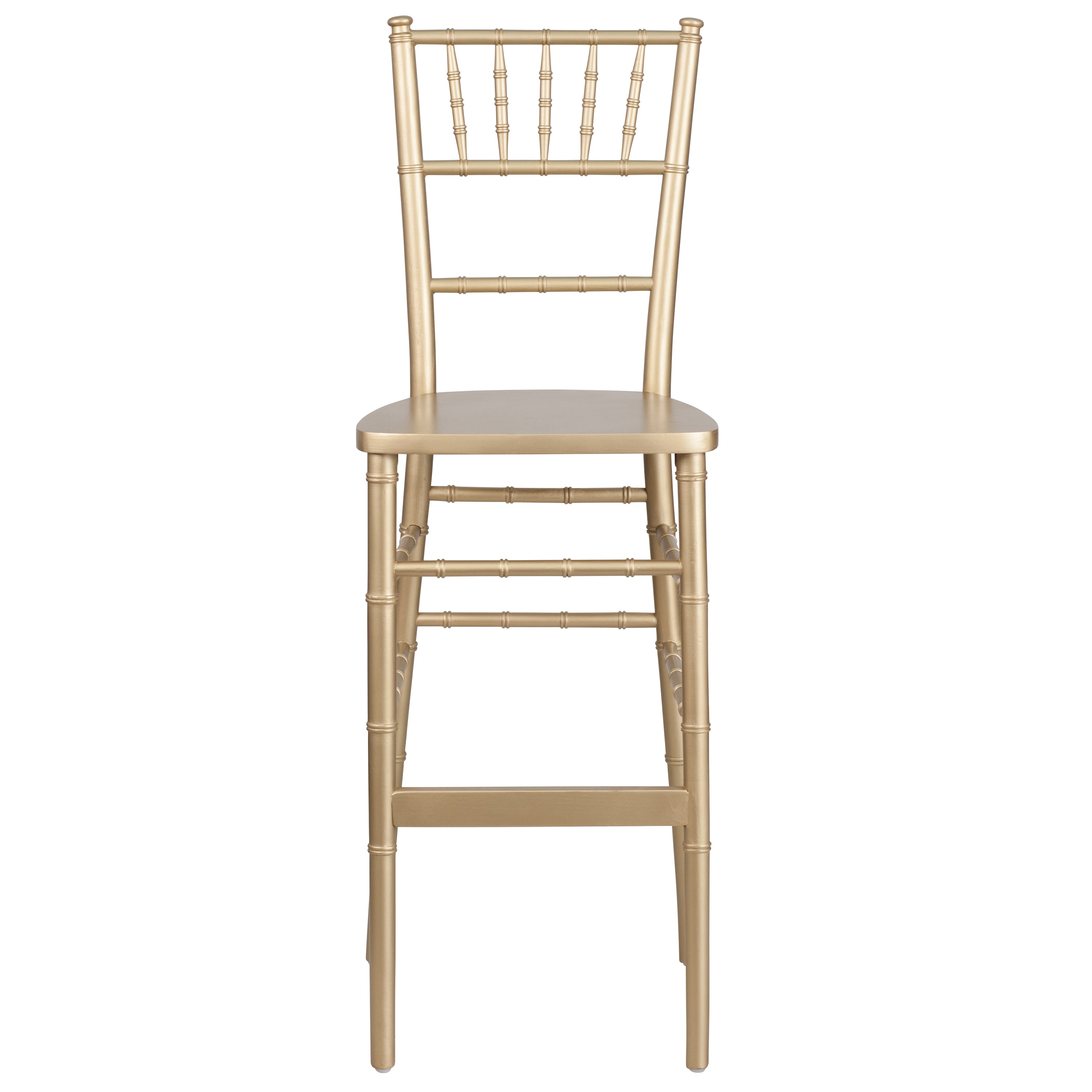 HERCULES Series Gold Wood Chiavari Barstool