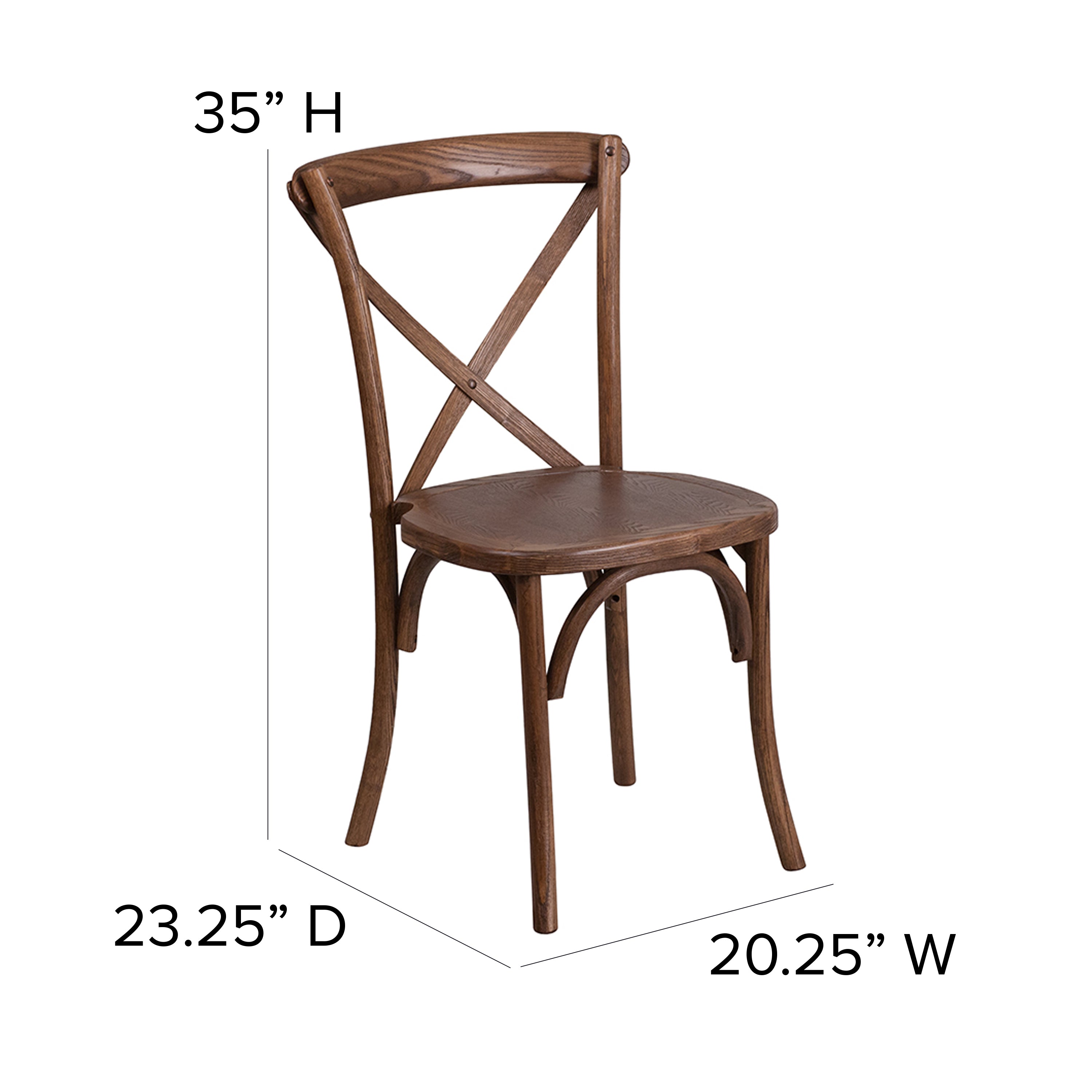 HERCULES Series 9' x 40'' Antique Rustic Folding Farm Table Set with 12 Cross Back Chairs and Cushions