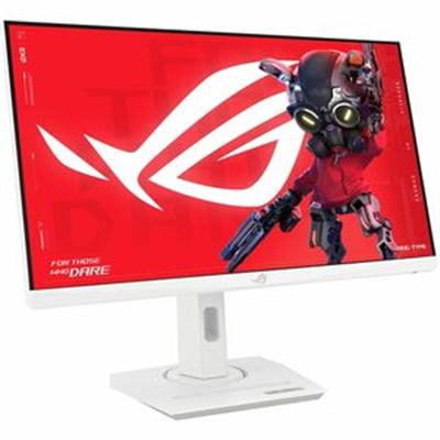 Open Box - ASUS ROG Strix 24.5' Full HD 380Hz Fast IPS 1ms AMD FreeSync Premium & NVIDIA G-SYNC Compatible HDR400 White Gaming Computer Monitor