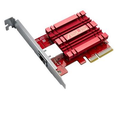 ASUS - 10G PCI Express Network Adapter - Red