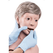 Head with wig