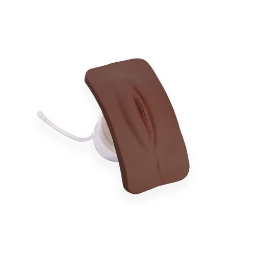 Female genital insert for P93 PRO/BASIC, Dark