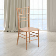 HERCULES Series Natural Wood Chiavari Chair