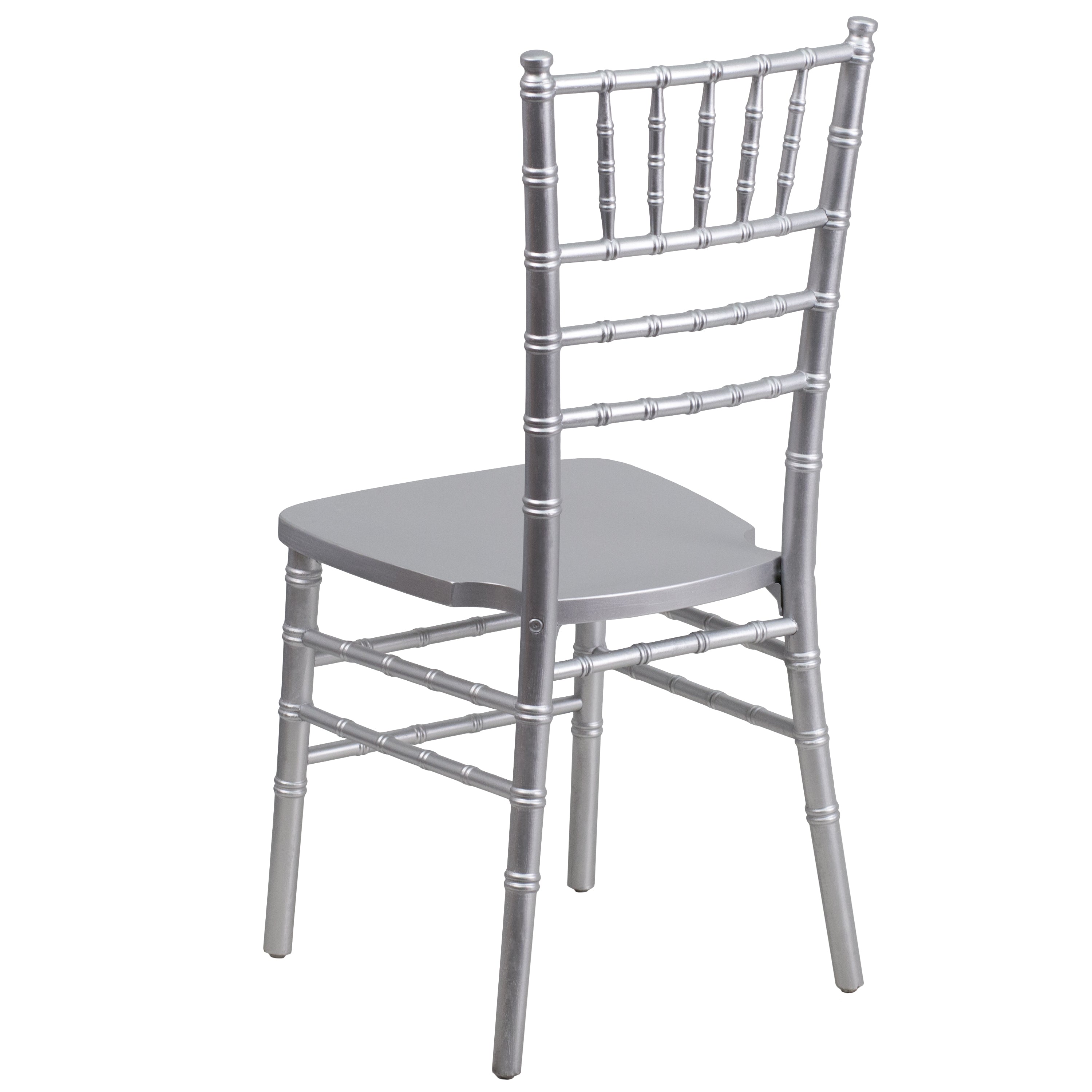 HERCULES Series Silver Wood Chiavari Chair