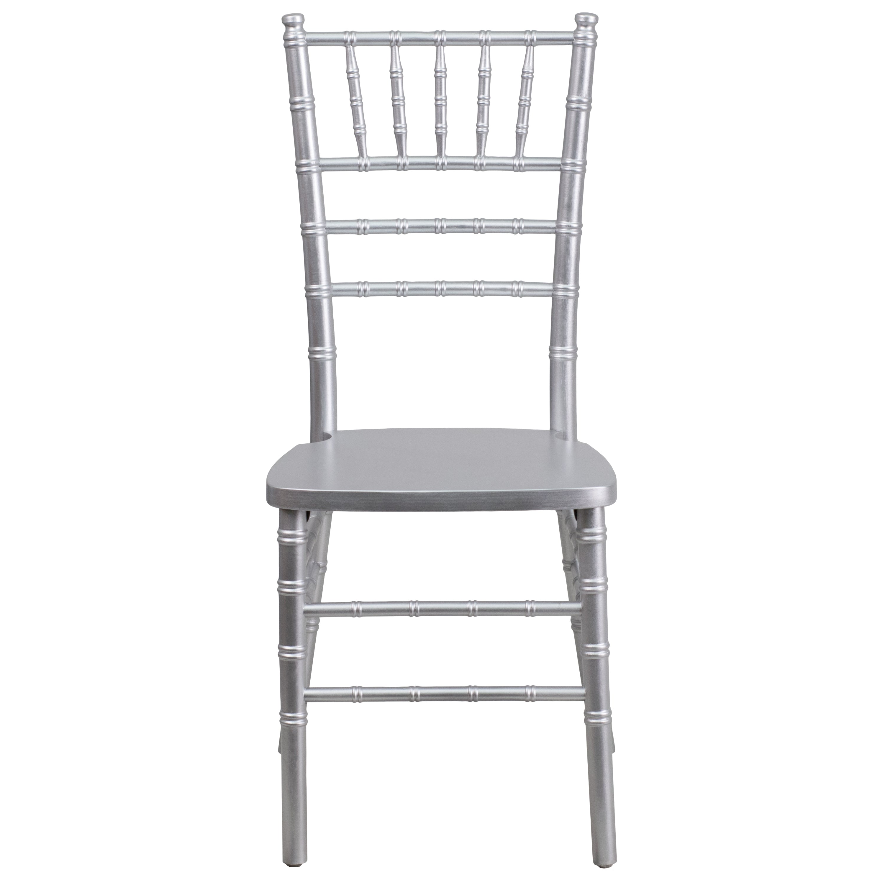HERCULES Series Silver Wood Chiavari Chair
