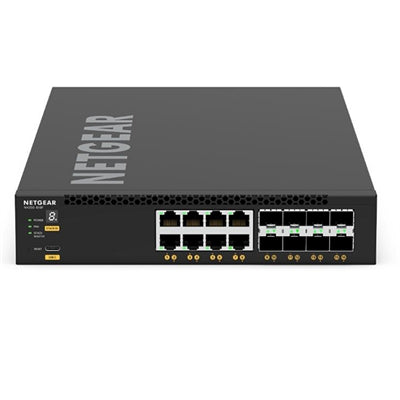 NETGEAR M4350-8X8F Managed L3 10G Ethernet (100/1000/10000) 1U Black