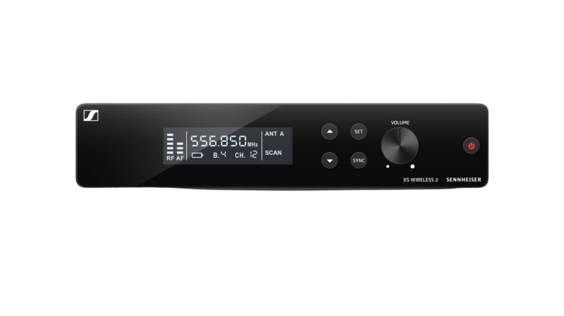 Sennheiser XSW2-CI1-A Wireless System For Guitar And Bass W/Rackmount, Frequency Range: A (548-572 Mhz)