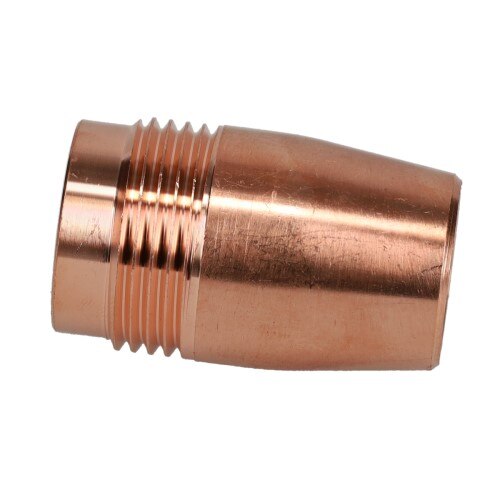 050622, XTRweld, Mig Nozzle, Threaded, 5/8 Inch Dia, 1 Inch W, 1.63 Inch H