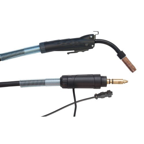 XTRweld Mig Gun, Miller Style Rear, Bernard Elliptical, .045", 15', 250amp