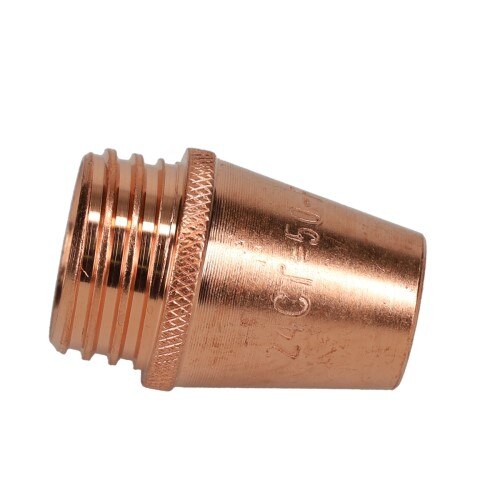 24CT-50F, XTRweld, Mig Nozzle, Course Thread, Flush, 1/2 Inch Dia, 0.93 Inch W
