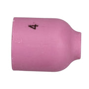 53N58 XTRweld, Alumina Cup, Small Gas Lens, #4 Size, 1/4 Inch Dia, Alumina
