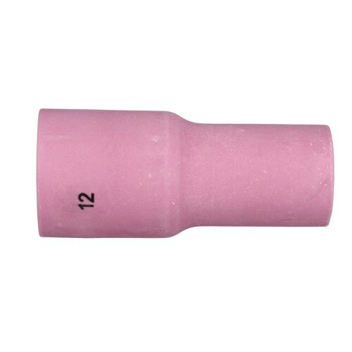 53N87L XTRweld, Long Alumina Cup, Large Gas Lens, #12 Size, 3/4 Inch Dia