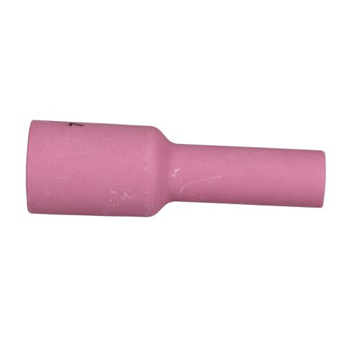 54N15L XTRweld, Long Alumina Cup, Medium Gas Lens, Long, #7 Size, 7/16 Inch Dia