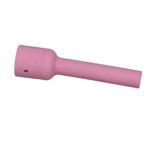 57N74XXL XTRweld, XX-Long Alumina Cup, Large Gas Lens, #8 Size, 1/2 Inch Dia