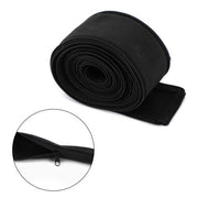 Cable Cover, 10 ft L, Zippered Style, 3 Inch W