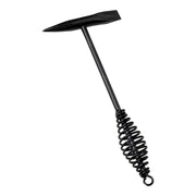 Chipping Hammer 6" Point & Chisel with 11" Spring Handle Black