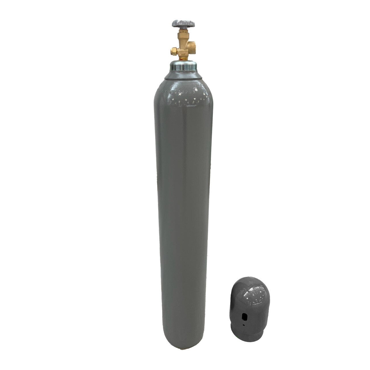 Cylinder, DOT, 125cuft, Inert, CGA 580, Gray