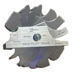 Weld Fillet Gauges Set, 7-Pieces, MG-11