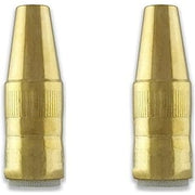 XTRweld CENTERFIRE NOZZLE, SMALL, TAPERED, 3/8", 1/8" RECESS, BRASS, 2/PK