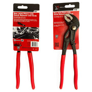12 in Pliers, Groove Joint, QR and Grab, Steel Black Oxide