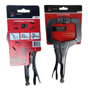 06 in Pliers, C, Locking, S-Pad, Steel Black Nickel Chrome