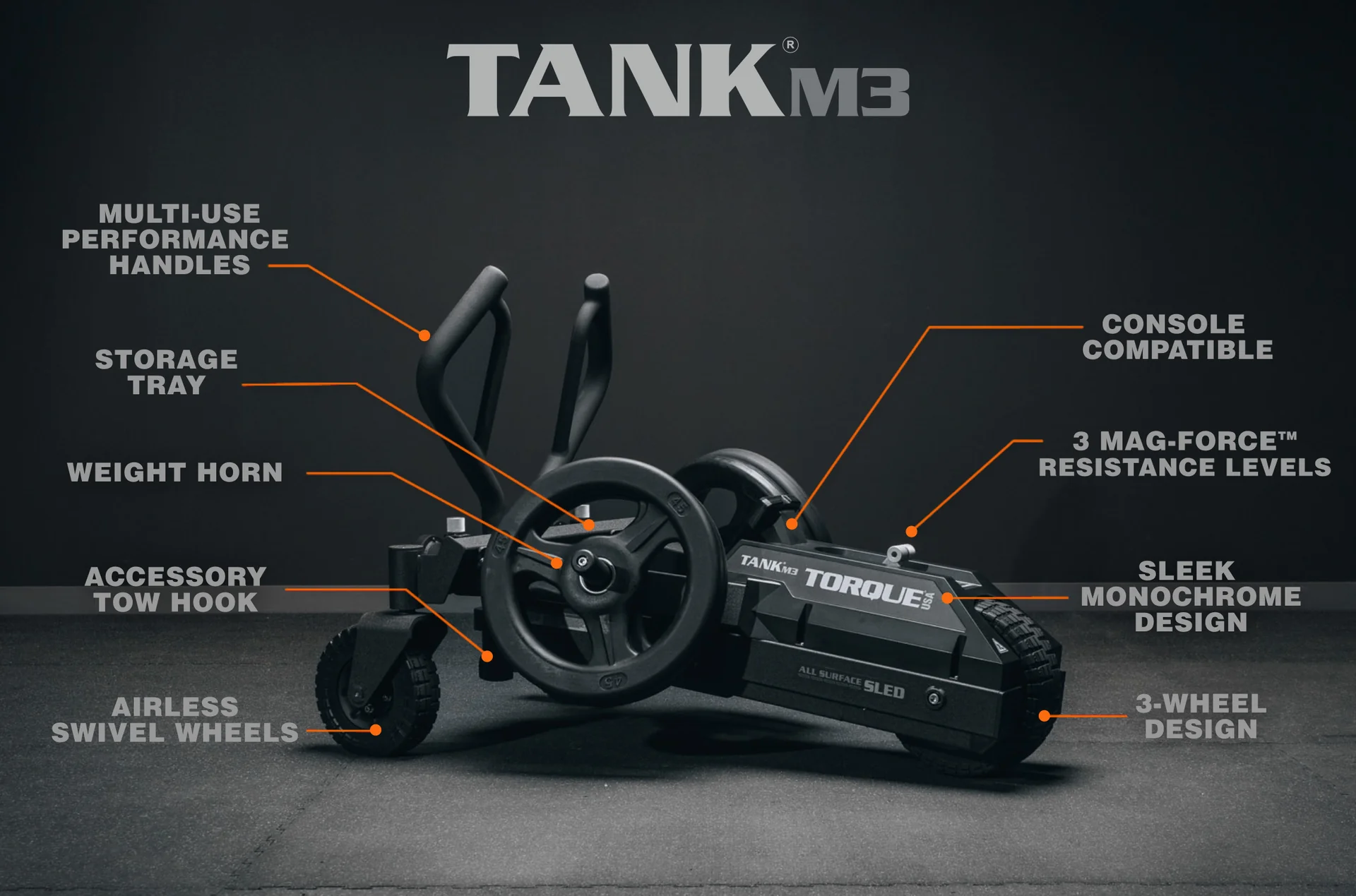 TANK M3, MULTI-POSITION HANDLES